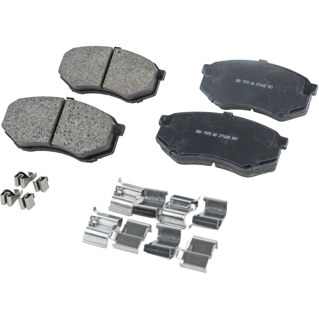 Front Brake Disc Rotors and Pads Kit for Toyota Tacoma (1998–2004)