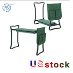 Garden Kneeler and Seat Stool - Foldable Garden Bench