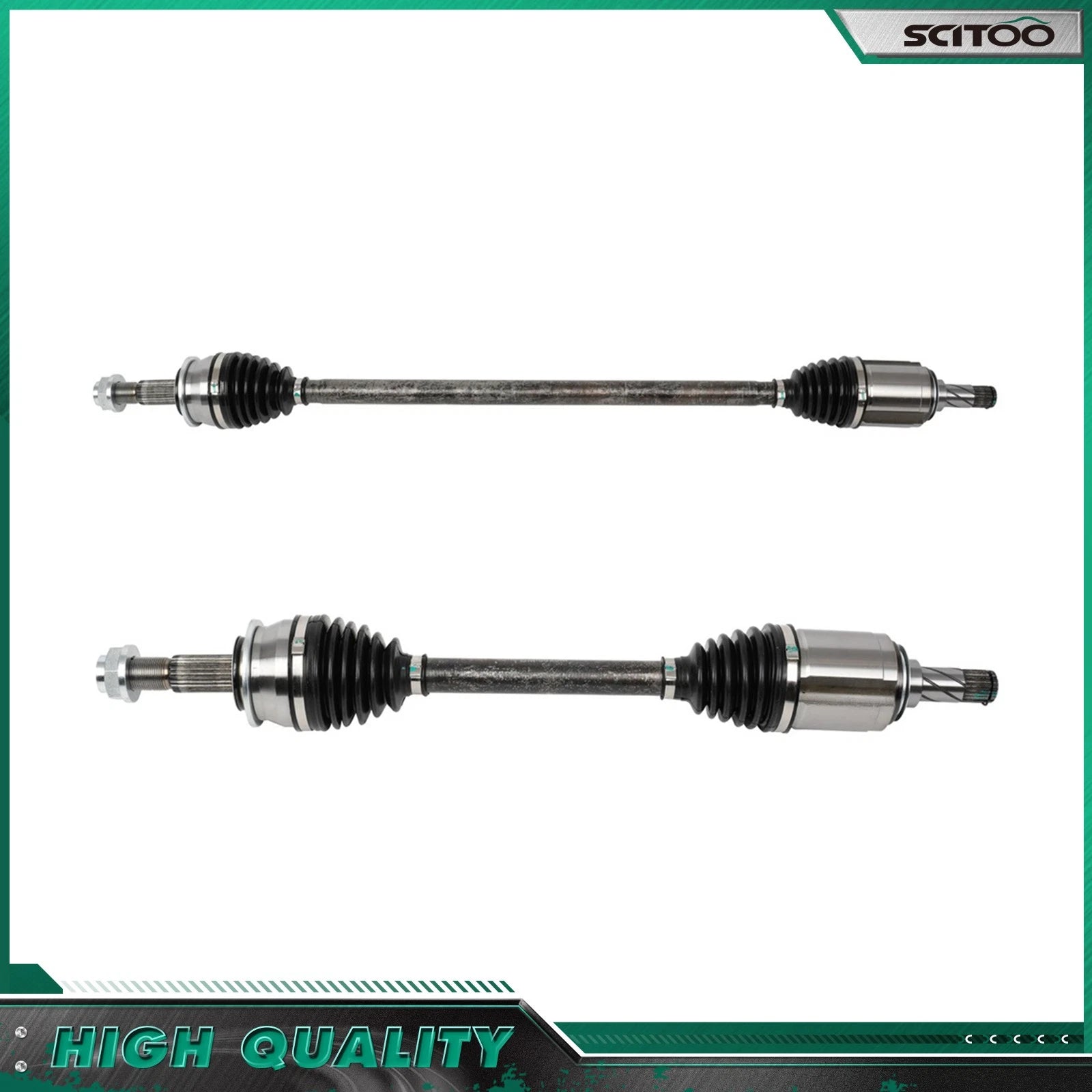 2pcs CV Axles for Chevrolet Sonic 1.8L (2012–2017) Manual Trans Front Left & Right