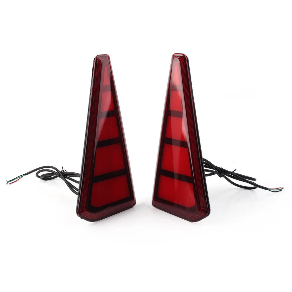 2X LED Rear Bumper Fog Lamp Brake Light for Toyota Noah Voxy 80 Series (2014–2018)