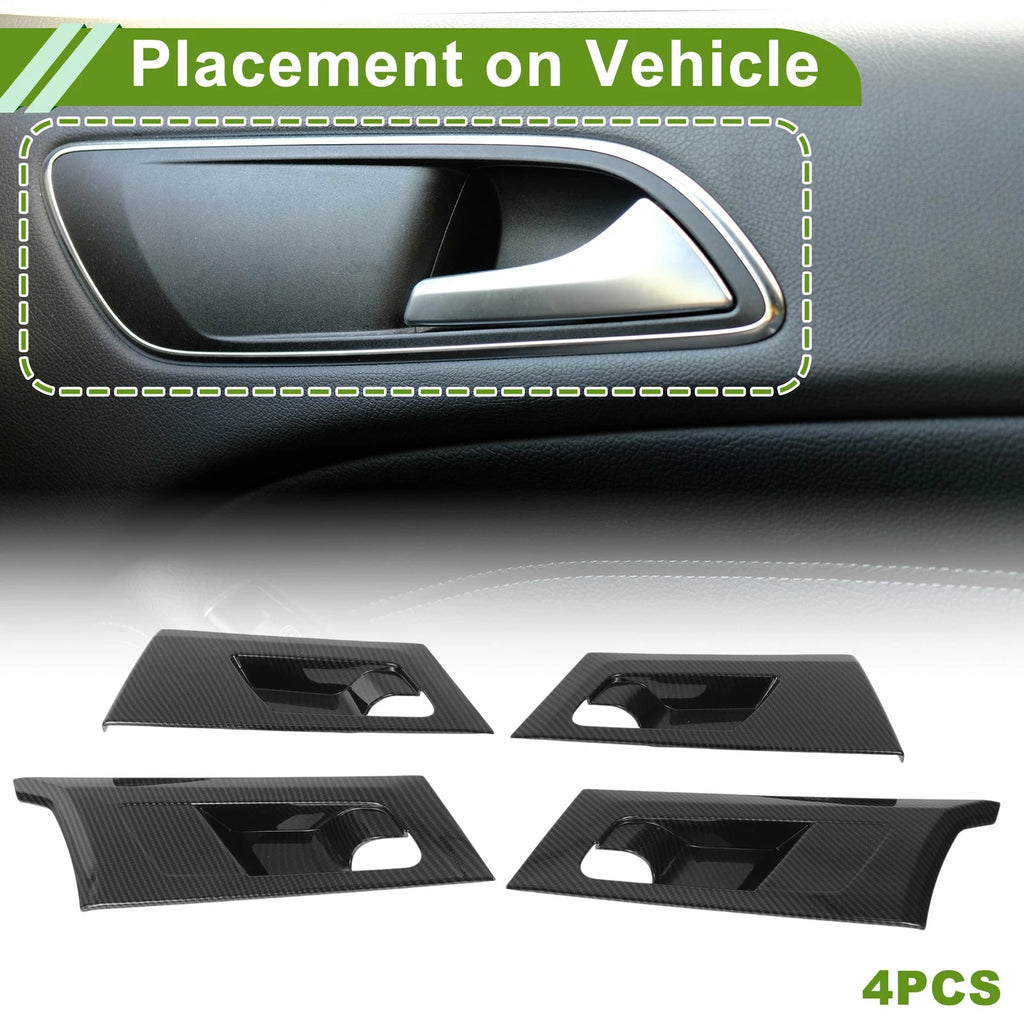 Interior Door Handle Bowl Cover Trim for Mitsubishi Outlander (2014–2021)