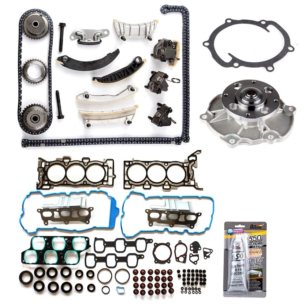 Head Gasket Set, Timing Chain Kit, Water Pump for Chevrolet Camaro (2013–2015)
