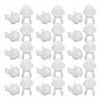 30x Plastic Hood Bonnet Prop Rod Clip Support Tool Clamp for L#