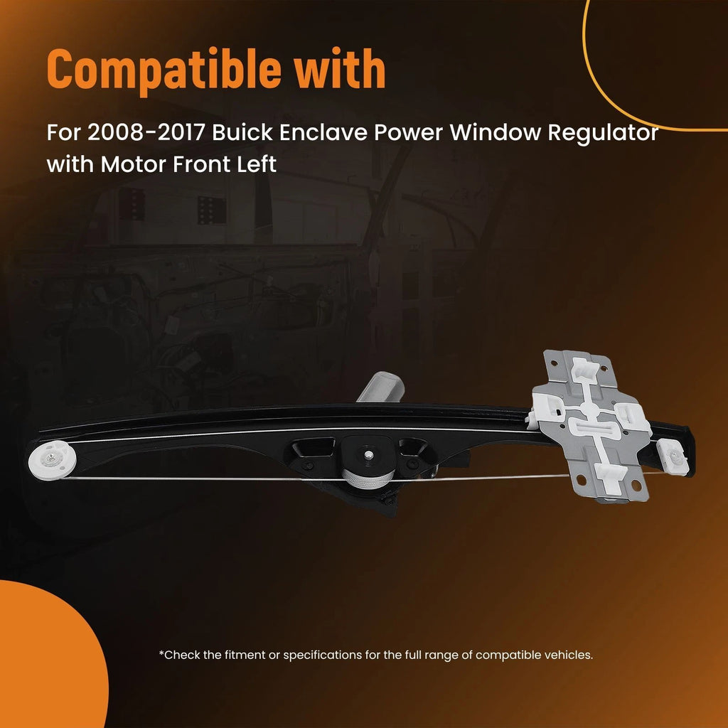 Window Regulator Motor Assembly for Buick Enclave (2008-2017)