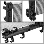 Aluminum Core Racing Cooling Radiator for Nissan Kicks Versa (2018–2023) DPI 13786