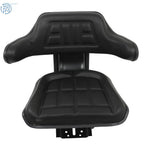 Black Suspension Seat for Massey Ferguson 180, 185, 235, 240, 245, 250, 254 (1970–1990)