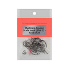 20-Pack Dragon Scale Fishing Hooks for Strong Hold Target Species