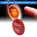 Push Start Button Cover for Mercedes Benz W176 (2013–2019) Red