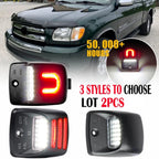 LED License Plate Light Red DRL Tube for Toyota Tacoma (2005–2015), Tundra (2000–2013)
