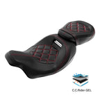Gel Seat for Harley Touring Electra Road Glide (2009–2023)