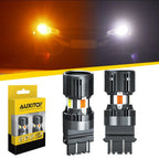 2X 3157 Switchback LED Turn Signal Lights for
