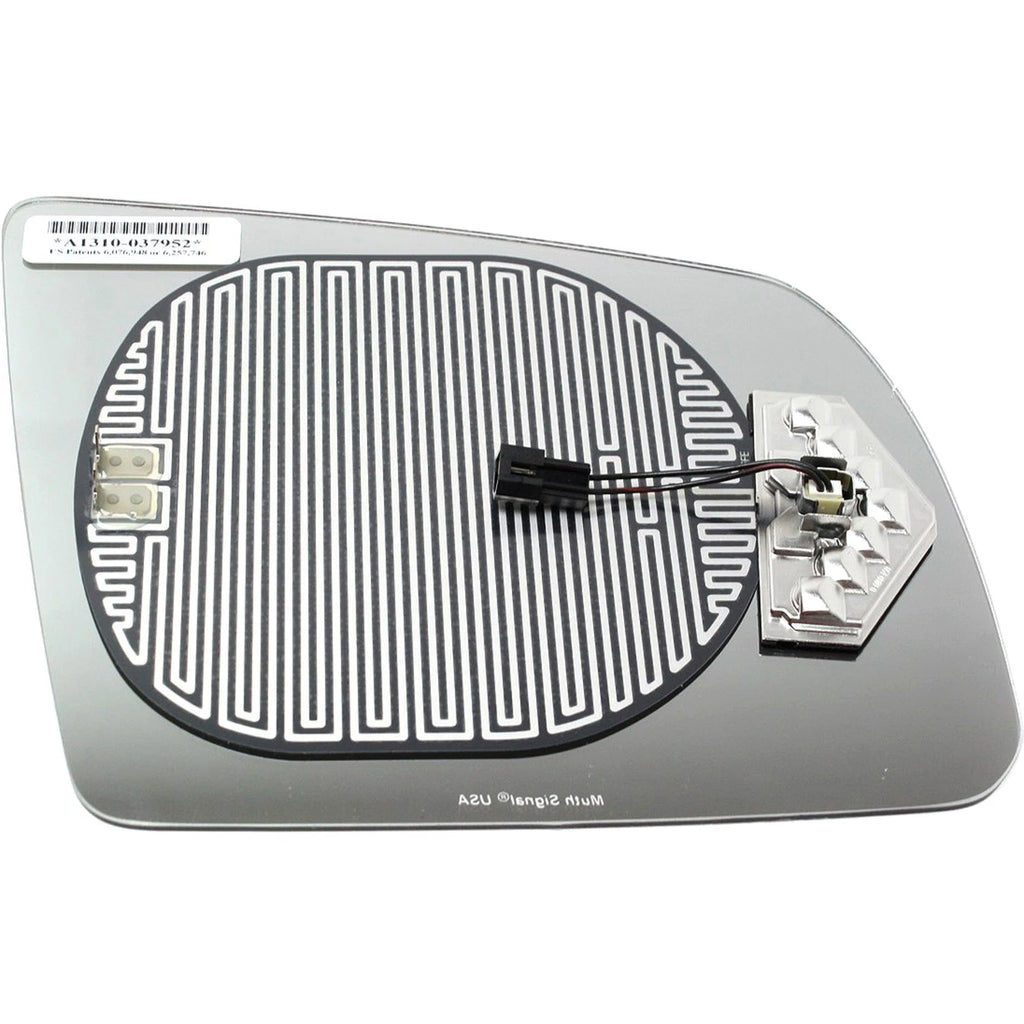 Heated Mirror Glass for Toyota Tundra (2007–2013) Front Left with Turn Signal