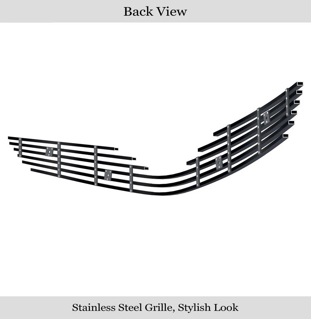 Stainless Black Billet Grille Insert for Toyota Camry SE (2012-2014)