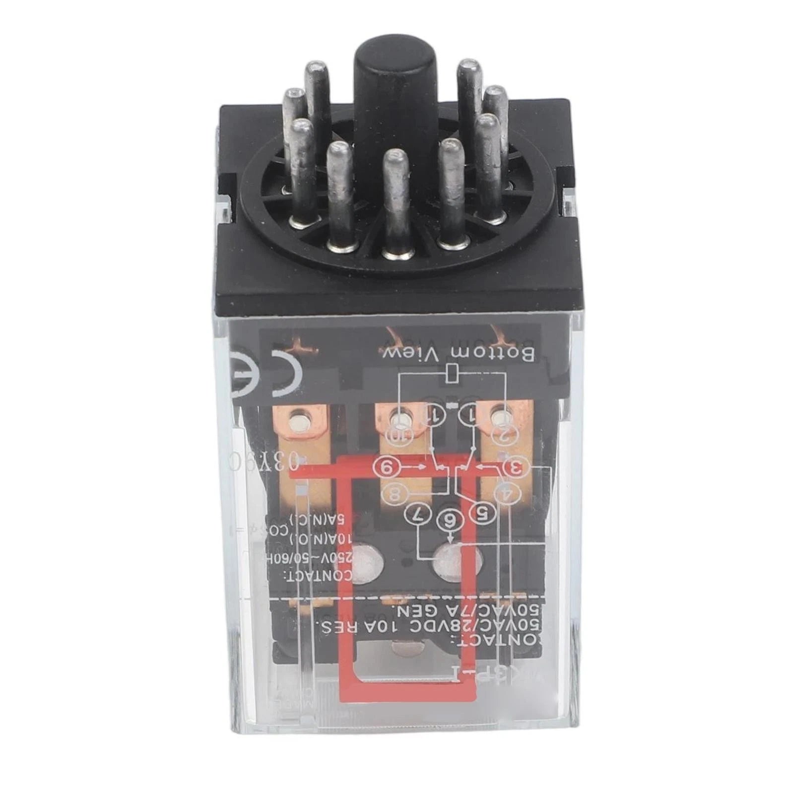 AC 220V 11 Pin Relay for Remote Control Applications