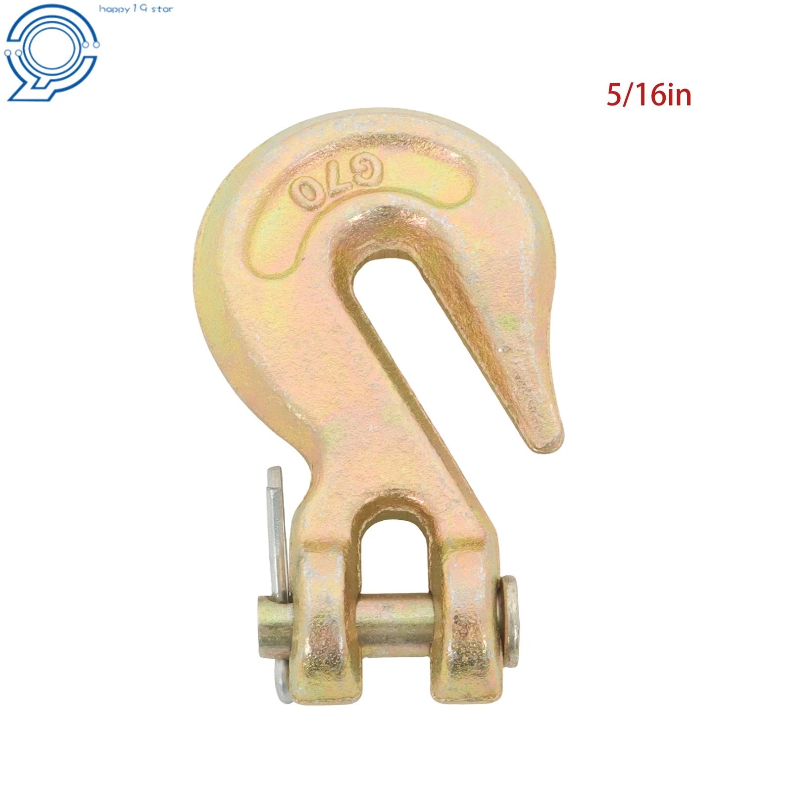 Set of 8 Clevis Grab Hooks for Flatbed Truck Trailer Tie Down