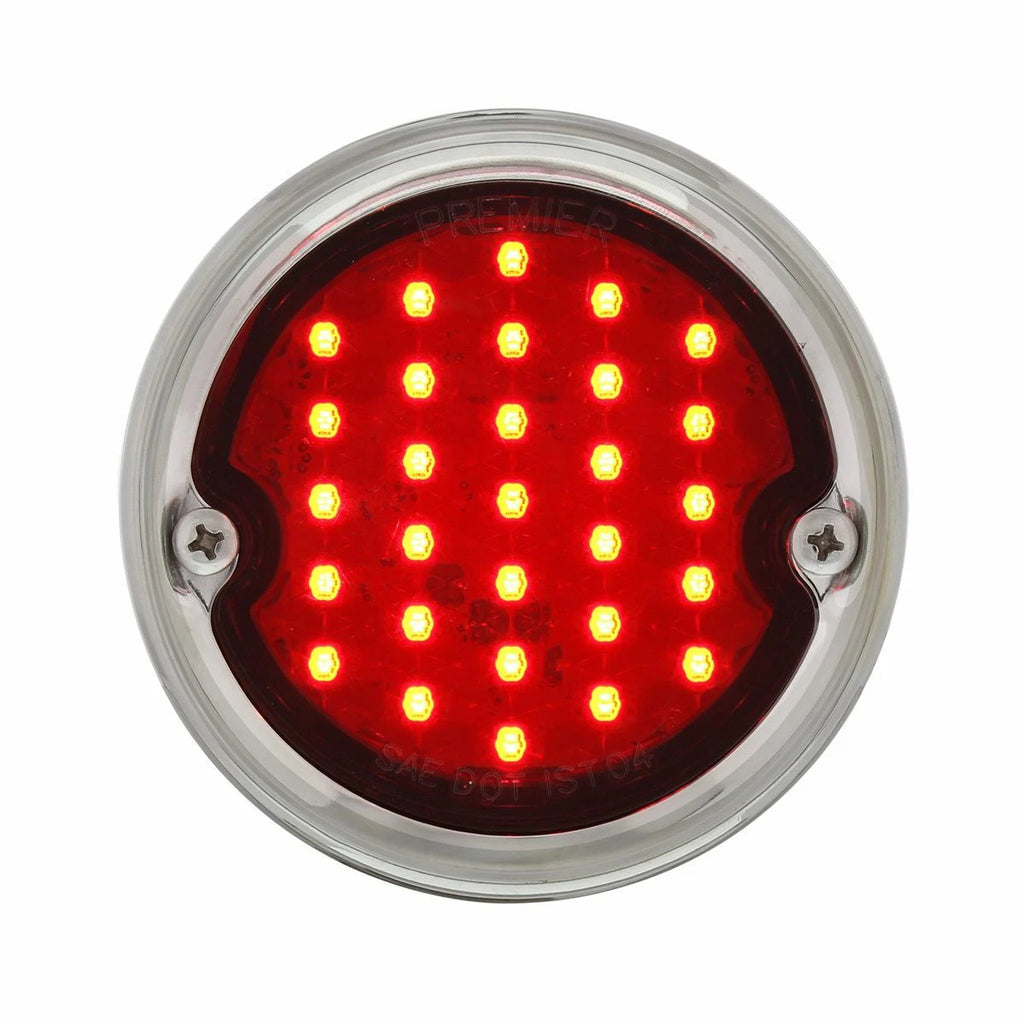 LED Tail Light Assembly Pair with Flasher for 1954-1959 Chevy Stepside Truck