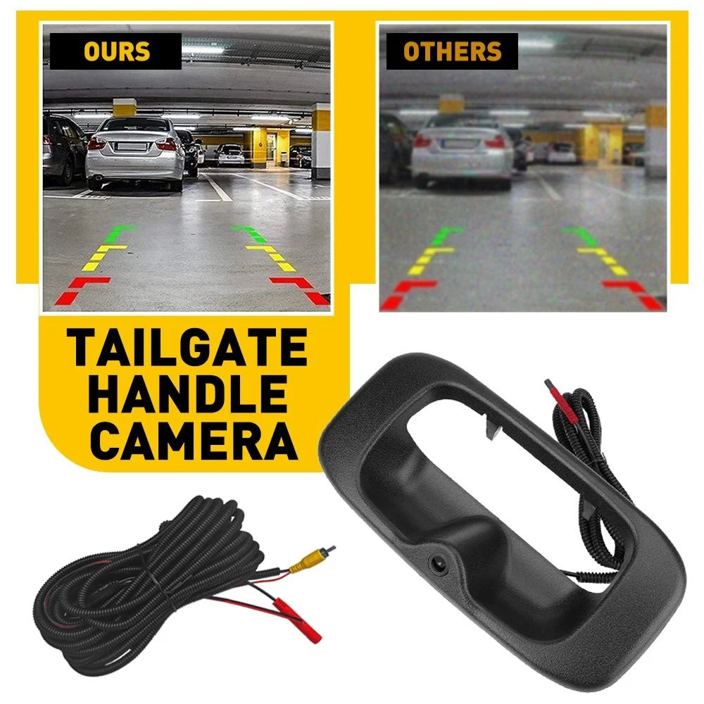 Tailgate Rear Handle with Camera for Chevrolet Silverado/GMC Sierra (1999–2006)