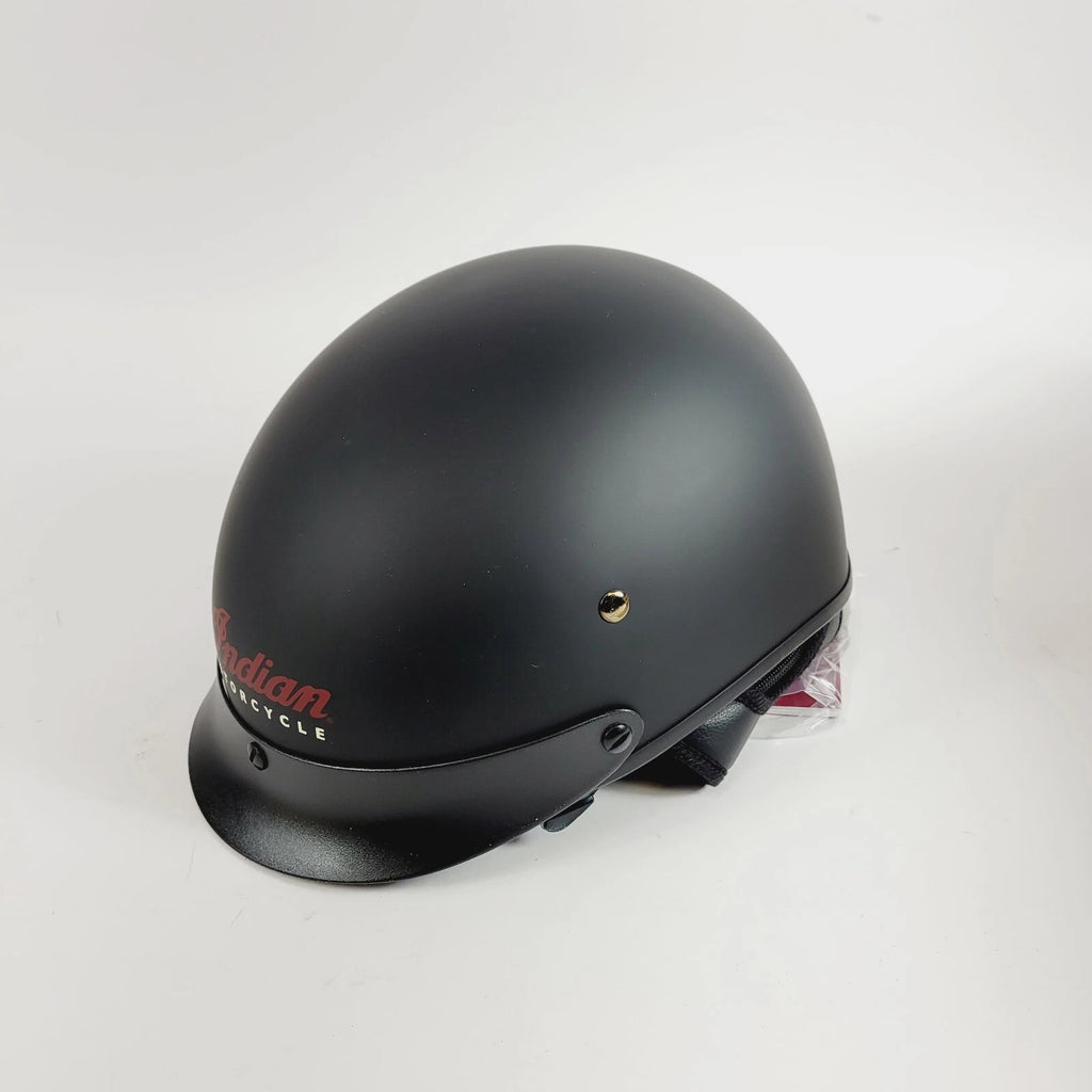 Matte Black DOT Half Helmet for Indian Motorcycle (Size Small) 286436702