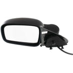 Power Mirror for Jeep Liberty (2002–2007) Left Textured Black Manual Folding
