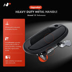 2X Front Metal Exterior Door Handle for Ford F-150/250