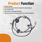 1X ABS Wheel Speed Sensor for Subaru XV Crosstrek (2013-2017)