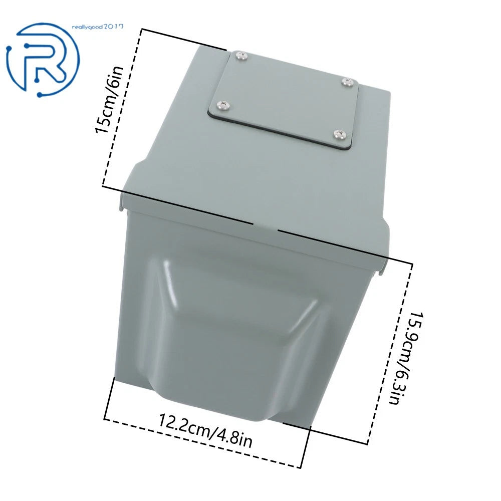 Outdoor Electrical Outlet Box 20Amp GFCI Receptacle Rainproof for Yard