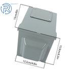 Outdoor Electrical Outlet Box 20Amp GFCI Receptacle Rainproof for Yard
