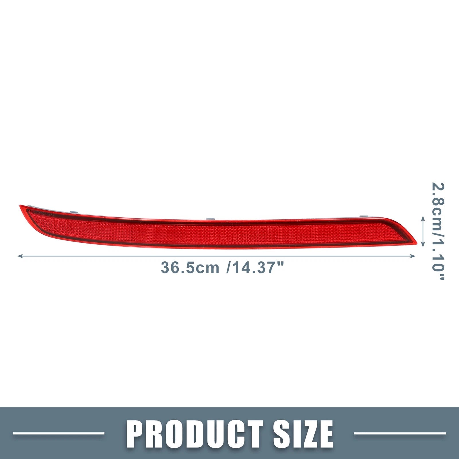 Rear Left Bumper Reflector No.A1668200074 for Mercedes-Benz ML350 (2012–2015)