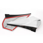 Rear Tail Side Window Spoiler Cover Trim for Toyota CHR (2016-2022) Chrome