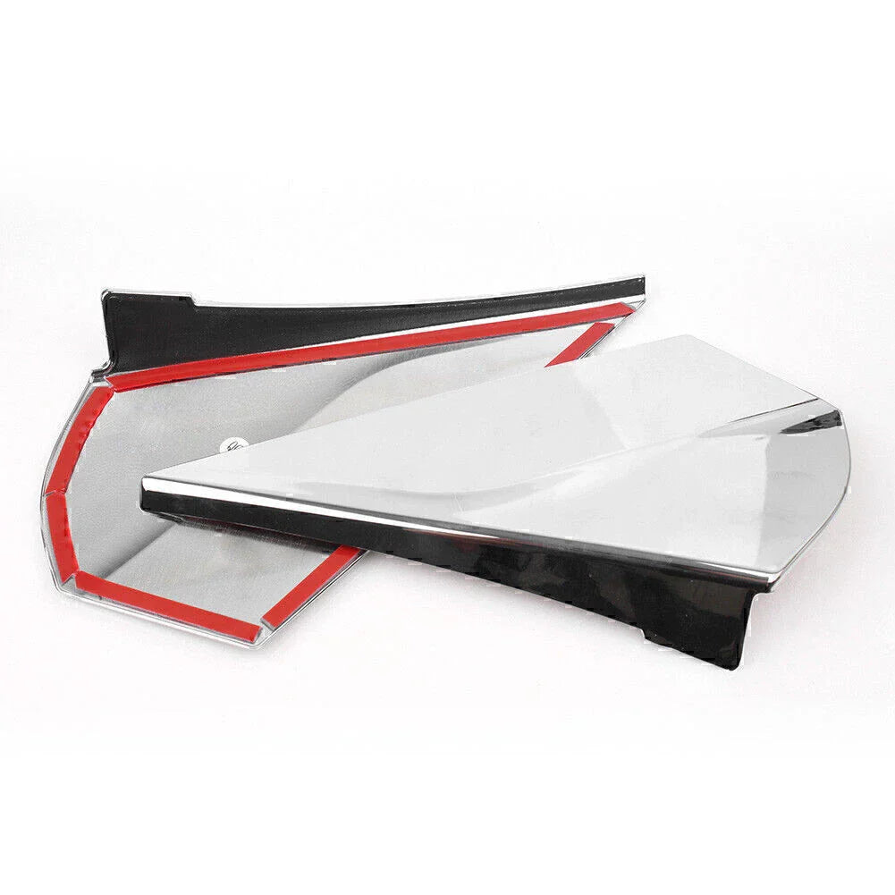 Rear Tail Side Window Spoiler Cover Trim for Toyota CHR (2016-2022) Chrome