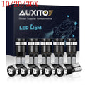 10X T10 168 2825 194 LED License Plate Dome Light Bulbs Red