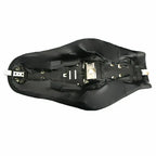 Black Driver Passenger Seat for Harley XL883N 883C 883L XL1200N 1200C (2004-2023)