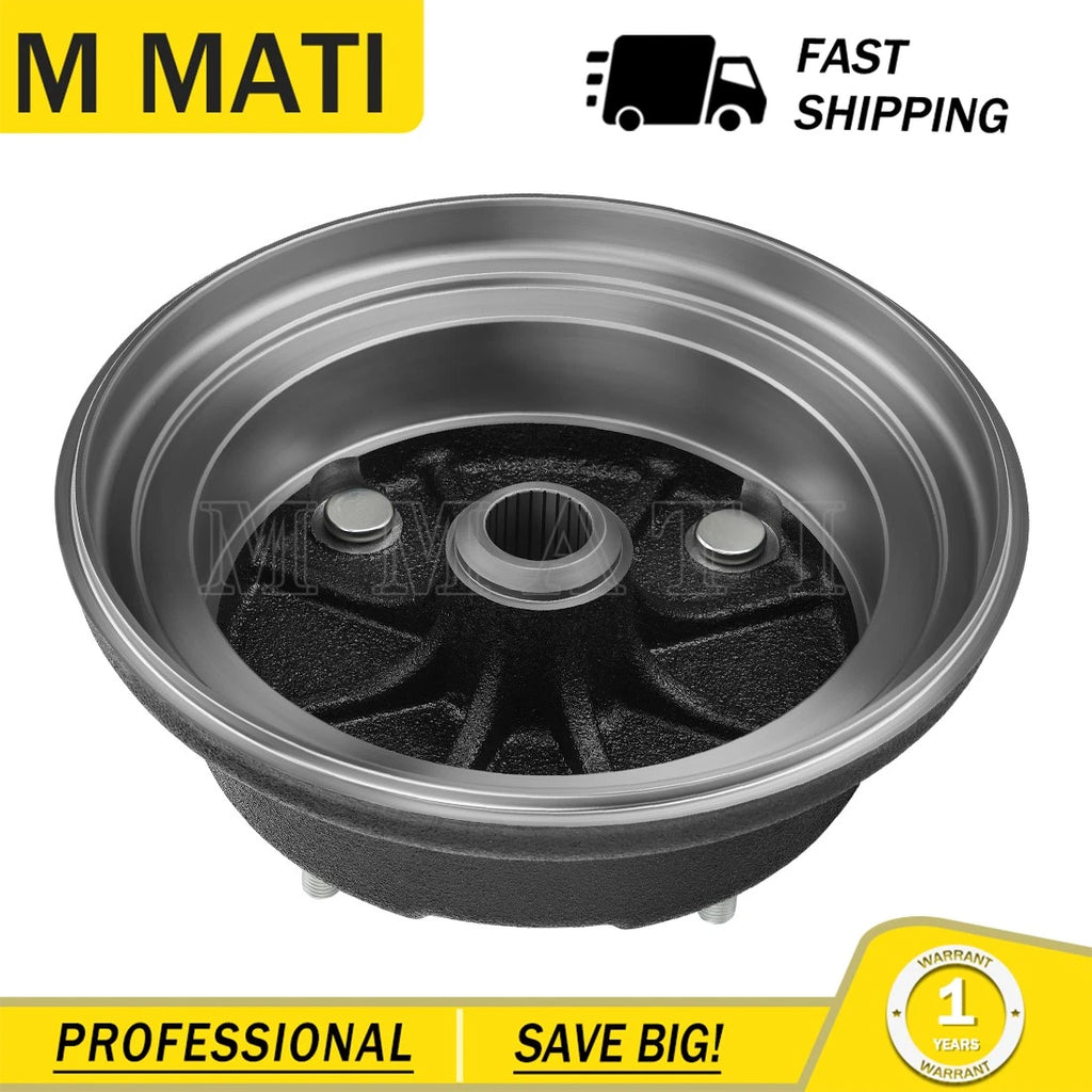 Front Brake Drum & Stud for Kawasaki Mule 600 KAF400 KAF400B (2005–2016)