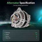 150A Alternator with Pulley for Infiniti G37 (2008–2013)