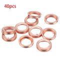 40 x Oil Drain Plug Washer Gasket for Nissan Frontier GT-R Infiniti (2000-2023)
