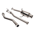 New Catback Exhaust System for Honda Civic EX 1.7L 2001-2005 Stainless Steel