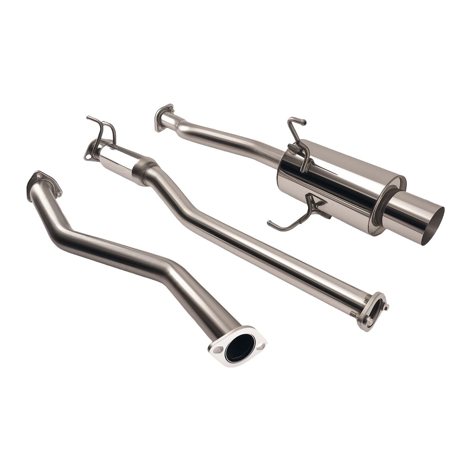 New Catback Exhaust System for Honda Civic EX 1.7L 2001-2005 Stainless Steel