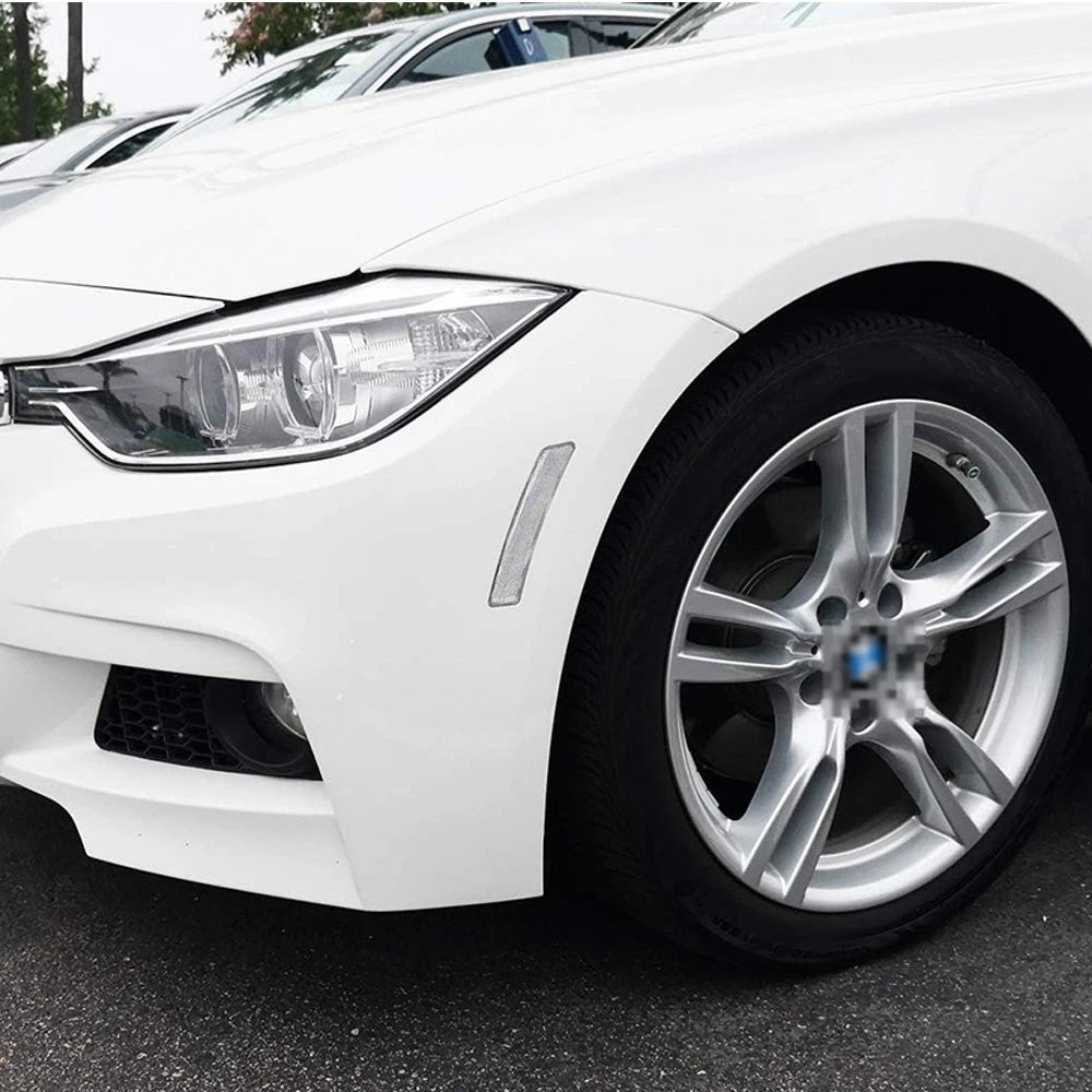 Clear Bumper Side Marker Deflector Reflector Lamp for BMW F30 F31 (2012–2015)