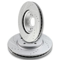 Drilled and Slotted Brake Rotors for Honda Odyssey (2005–2010)