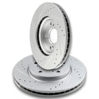 Drilled and Slotted Brake Rotors for Honda Odyssey (2005–2010)