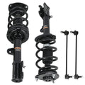 Set of 4 Complete Struts and Sway Bar Links for Kia Sorento (2011–2013)