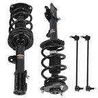 Set of 4 Complete Struts and Sway Bar Links for Kia Sorento (2011–2013)