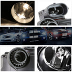 Clear Lens Fog Lights for Nissan Versa/Murano/Rogue/Cube (2007–2014)