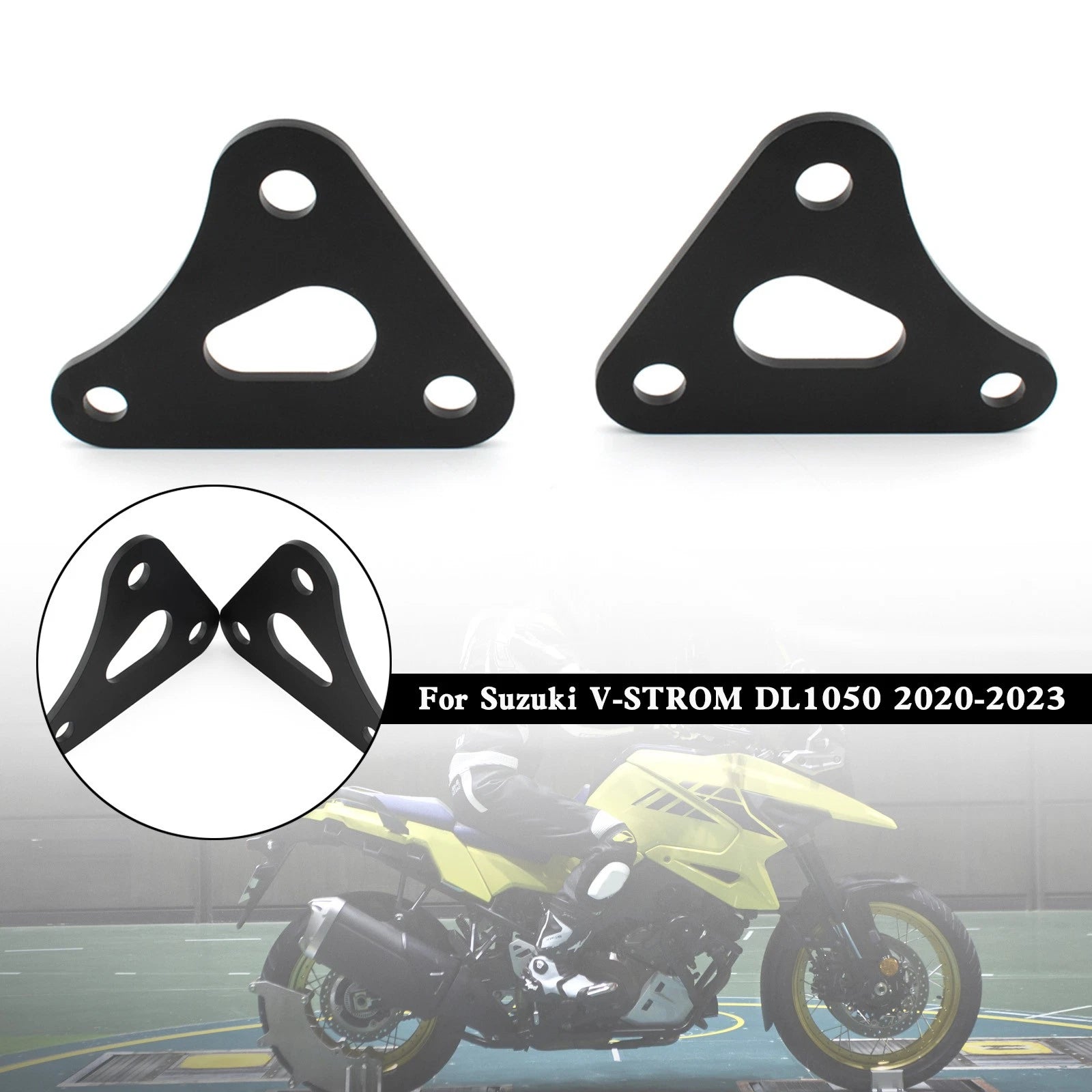 Adjustable CNC Aluminum Lowering Link Kit for Suzuki V-Strom DL1050 (2020–2023)