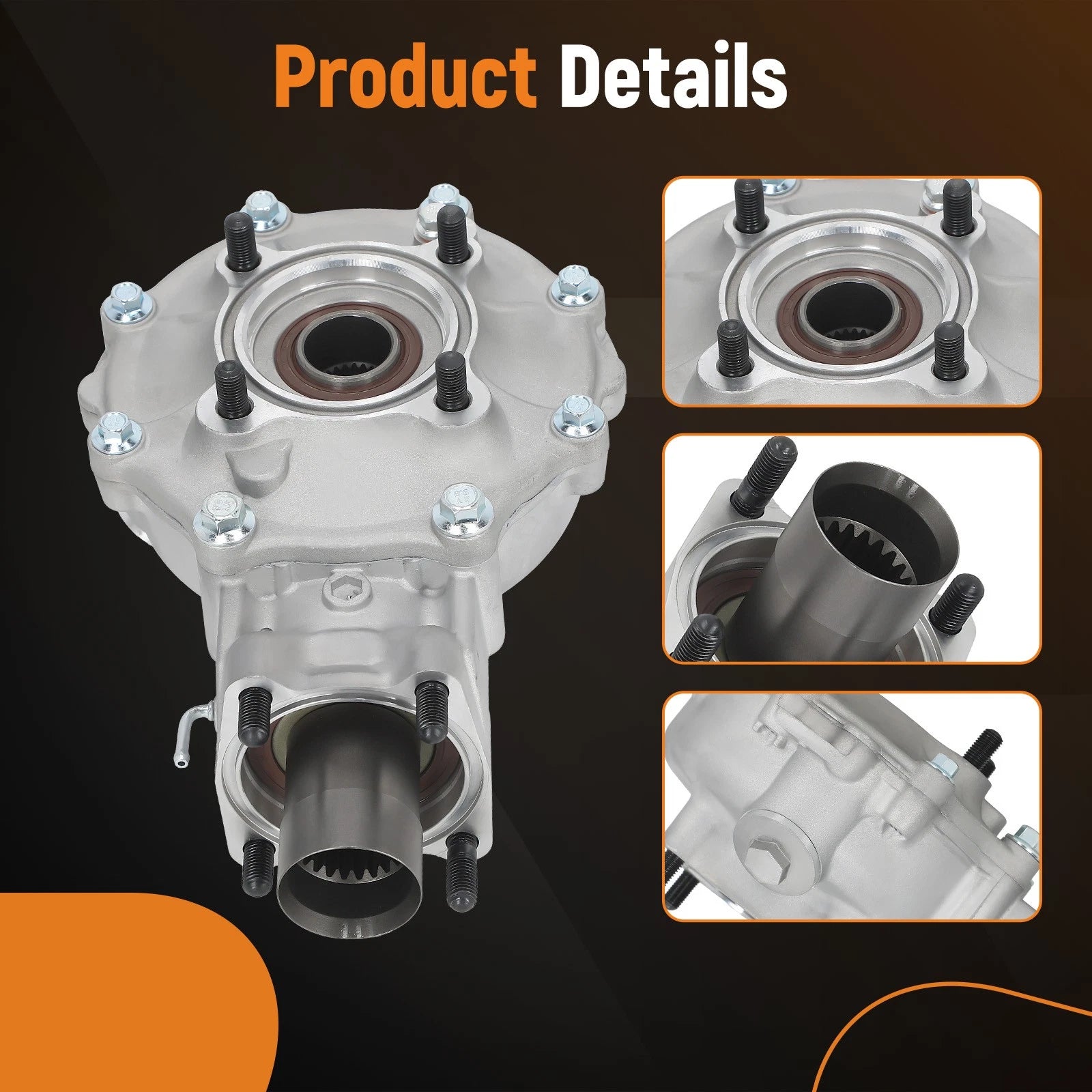 Rear Final Drive Differential Gear for Honda TRX500FA/FGA/FPA (2005–2014)