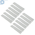E Track Tie Down Rail Kit for RV Trailer Camper Truck (2' Length)