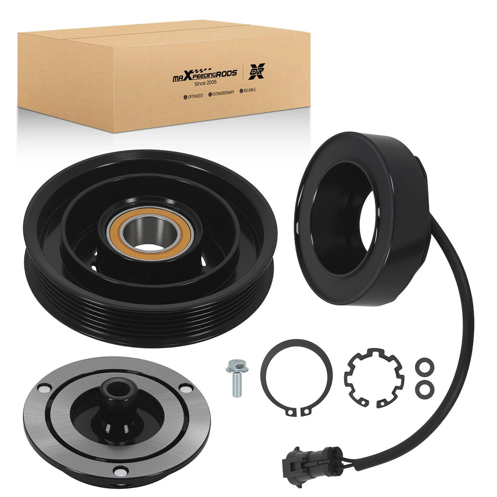 6-Groove Compressor Clutch Kit for Hummer H3 3.7L L5 (2006–2010)
