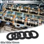 Set of 5 Oil Seal Rotary Shaft Seal NBR Rubber 60x100x10mm