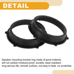 2X Subwoofer Mounting Spacer Bracket Ring for Volkswagen (6.5")