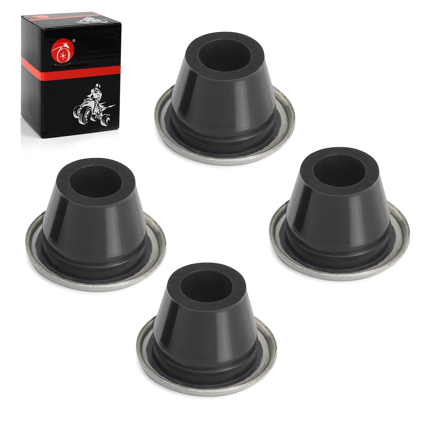 Rubber Handlebar Mount Bushings for Honda CR125R CR250R CR500R CRF250R CRF250X